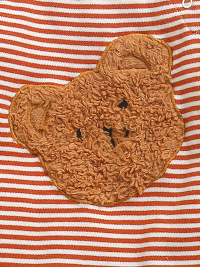 Nino bambino 100% Organic Cotton Full Sleeves Collar Romper For Baby