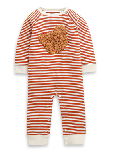 Nino bambino 100% Organic Cotton Full Sleeves Collar Romper For Baby