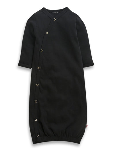 Nino bambino 100% Organic Cotton Full Sleeves Kimono Sleep Gown For Baby