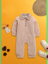 Nino bambino 100% Organic Cotton Full Sleeves Collar Romper For Baby