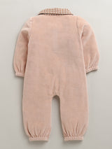 Nino bambino 100% Organic Cotton Full Sleeves Collar Romper For Baby