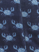 Nino Bambino Crab Print  Full Sleeves Hoodie Romper For Baby