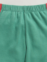 Nino Bambino Organic Cotton Full Sleeves Sweatshirt With Pajama Set For Baby