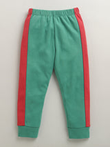 Nino Bambino Organic Cotton Full Sleeves Sweatshirt With Pajama Set For Baby