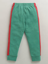 Nino Bambino Organic Cotton Full Sleeves Sweatshirt With Pajama Set For Baby