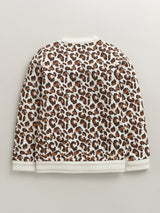 Nino Bambino Organic Cotton Full Sleeves Sweatshirt With Pajama Set For Baby