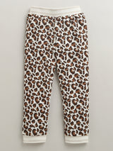 Nino Bambino Organic Cotton Full Sleeves Sweatshirt With Pajama Set For Baby