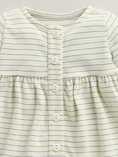 Nino Bambino Organic Cotton Full Sleeves Top With Pajama Set For Baby
