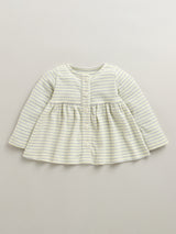 Nino Bambino Organic Cotton Full Sleeves Top With Pajama Set For Baby