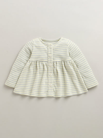 Nino Bambino Organic Cotton Full Sleeves Top With Pajama Set For Baby