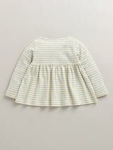 Nino Bambino Organic Cotton Full Sleeves Top With Pajama Set For Baby