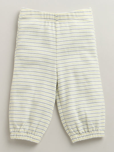 Nino Bambino Organic Cotton Full Sleeves Top With Pajama Set For Baby