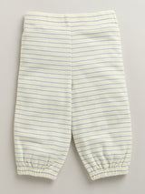 Nino Bambino Organic Cotton Full Sleeves Top With Pajama Set For Baby