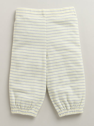 Nino Bambino Organic Cotton Full Sleeves Top With Pajama Set For Baby
