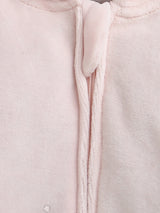 Nino Bambino Velour Hoodie Full Sleeves Romper For Baby Girl And Baby Boy