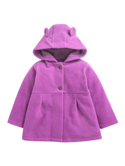 Nino Bambino Polar Fleece Hoodie Dress For Girls