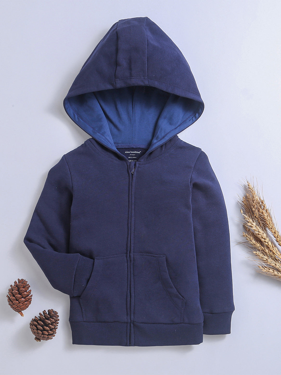 Buy Navy Color Sweatshirts Hoodie For Boy at online for best