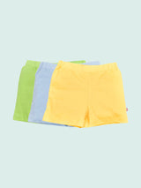 Multi-Color Assorted Short Sets (Pack Of 3) For Baby Boy