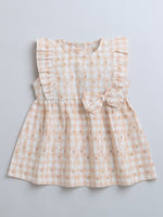 Sleeveless Short/Mini Dresses With Bow For Baby Girls & Kid Girl