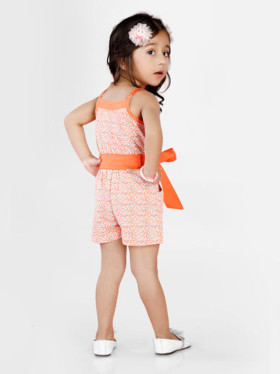 Sleeveless Printed Dress For Baby Girl & Kid Girl