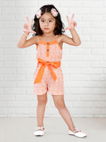 Sleeveless Printed Dress For Baby Girl & Kid Girl