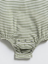 Green Half Sleeves Baby Romper| Sleepsuit for Baby Boy| Onesies| 3-6M| 6-12M| 12-18M