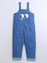 Dungaree With Attached T-Shirt For Unisex Kids