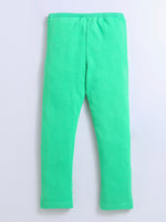 Nino Bambino 100% Organic Cotton Fleece Green Track Pant/Joggers for Boys