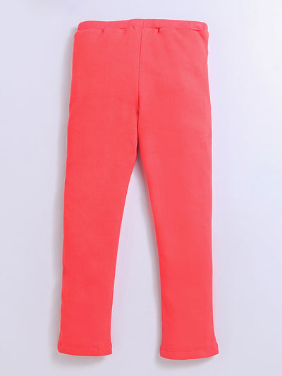 Fleece Red Track-Pant/Jogger for Boys