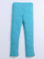 Nino Bambino 100% Organic Cotton Fleece Blue Track Pant/Joggers for Boys