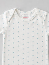Nino Bambino 100% Oraganic Cotton Printed half Sleeves Bodysuit / Onesie For Baby (Pack of 2)