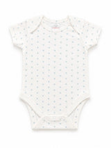 Nino Bambino 100% Oraganic Cotton Printed half Sleeves Bodysuit / Onesie For Baby (Pack of 2)
