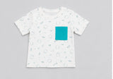 Nino Bambino 100% Organic Cotton Printed T-Shirt With Short Set For Kid Boy