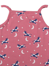 Nino Bambino 100% Organic Cotton Assorted Camisole Pack Of 3 For Girls.
