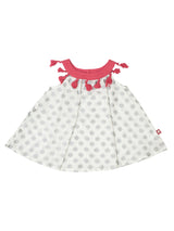Nino Bambino 100% Pure Organic Cotton Sleeveless Printed Girls Tops Dress
