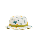 Nino Bambino 100% Organic Cotton Printed Crown Hat For Baby Infant Boy