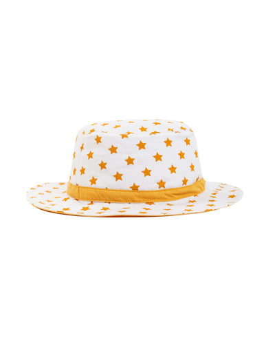 Nino Bambino 100% Organic Cotton Star Print Crown Hat For Baby Infant Boy
