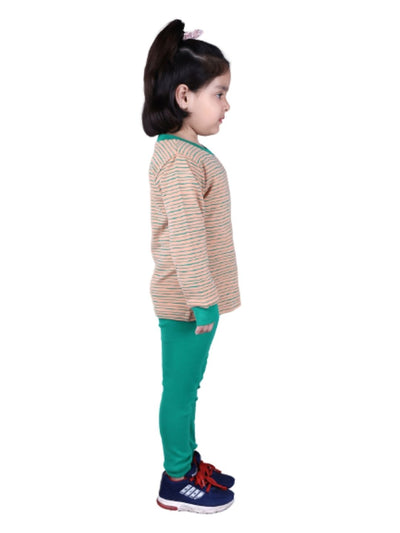 Nino Bambino 100% Organic Cotton Long Sleeves Pyzama Sets For Unisex Babies & Kids