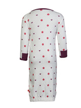 Nino Bambino 100% Organic Cotton Night Gown for Unisex Baby