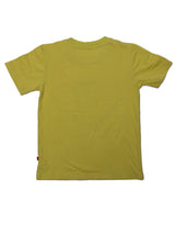 Nino Bambino 100% Organic Cotton Short Sleeve Yellow T-Shirt For Boy
