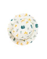 Nino Bambino 100% Organic Cotton Printed Crown Hat For Baby Infant Boy