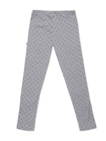 Nino Bambino 100% Organic Cotton Floral Print Full length legging For Girls