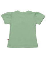 Nino Bambiono 100% Organic Cotton T-shirts Pack Of 2 For Baby Girls