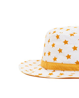 Nino Bambino 100% Organic Cotton Star Print Crown Hat For Baby Infant Boy