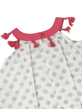 Nino Bambino 100% Pure Organic Cotton Sleeveless Printed Girls Tops Dress