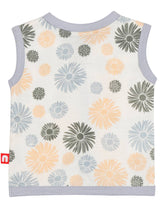 Nino Bambino 100% Organic Cotton Sleeveless Multi Color Open Vest Pack Of 2 For Unisex Baby