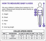 Nino Bambino 100% Organic Cotton Cap Sleeve Apron Dress For Baby Girls