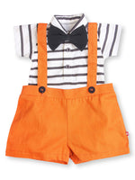 Nino Bambino 100% Organic Cotton Dungaree Set For Baby Boy