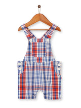 Nino Bambino 100% Organic Cotton Multi Color Dungaree Set For Babies & Kids Boy