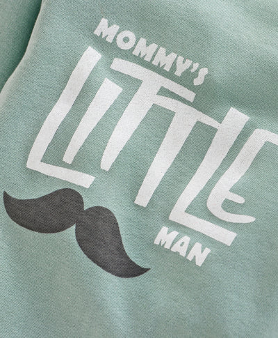 Nino Bambino 100% Organic Cotton Long Sleeve Lap Shoulder Aqua Color Bodysuits For Unisex Baby
